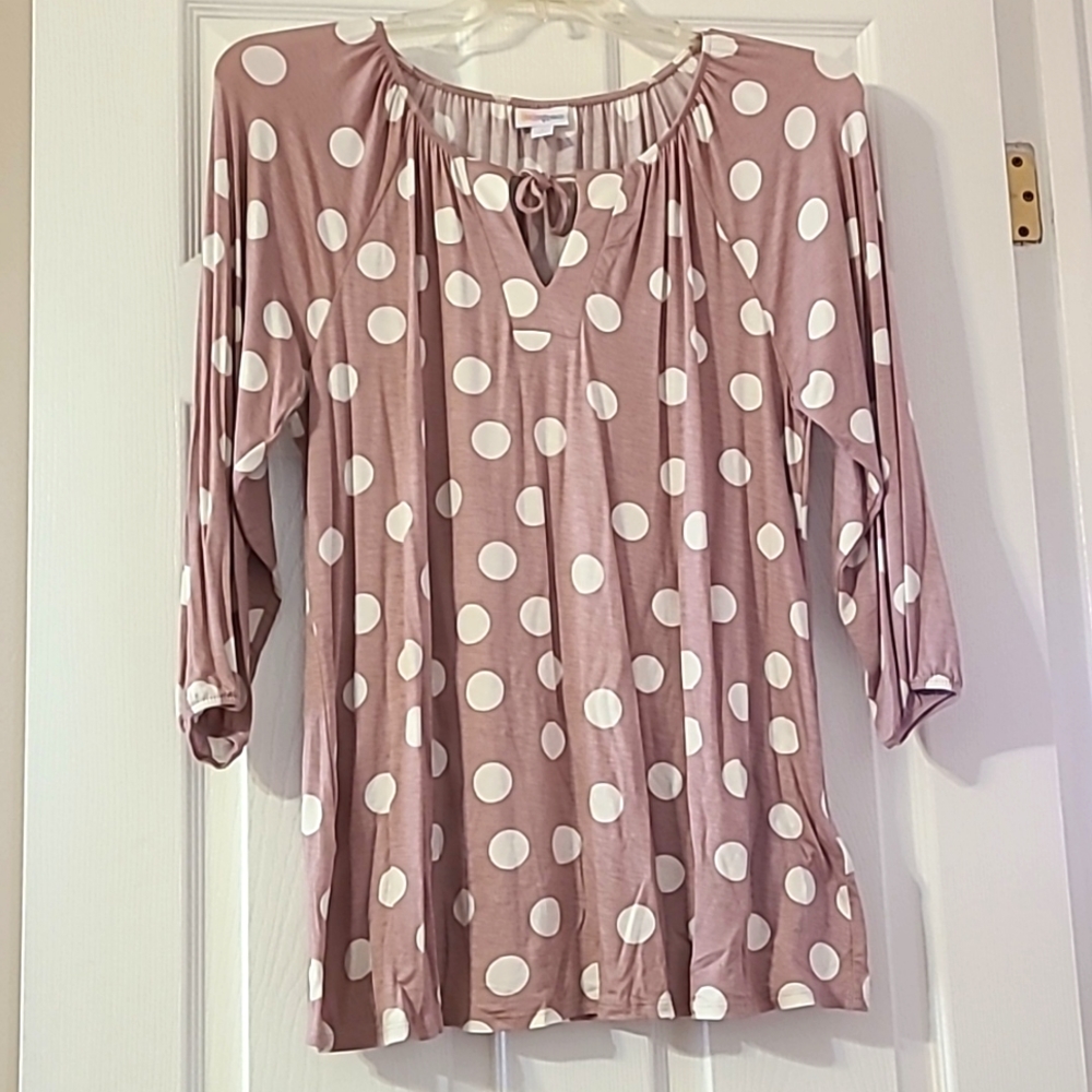 LuLaRoe Debra Shirt Large